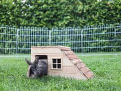 Kerbl Domeček pro králíky s rampou 50x25x25 cm
