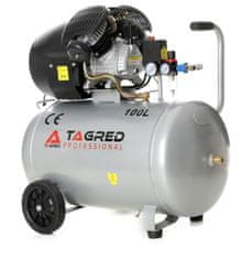 TAGRED Kompresor olejový, 100 l, 230 V, 3 kW, 9 bar, s odlučovačem - TAGRED 