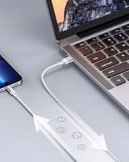Innostyle Innostyle Powerflex Usb Lightning Mfi Rychlonabíjecí Kabel Pro Iphone Kevlar 2M Stříbrný