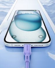 Innostyle Innostyle Ultraflex Usb-C Rychlonabíjecí Kabel Pro Iphone Samsung Qc 4.0 Kevlar 2M Fialový