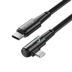 Tech-protect Datový kabel Tech-Protect Ultraboost "L" USB-C na lightning, PD 20W 3A 1m šedý