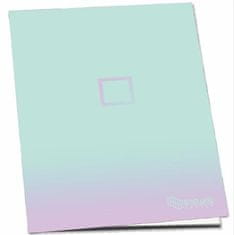 Pulse Sešit "Pastel Colours", A4, čtverečkovaný, 52 listů,