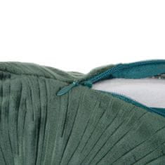 Homla Dekorační polštář s výplní | KVET | zelený vzor | 45x45 cm | 887777 Homla