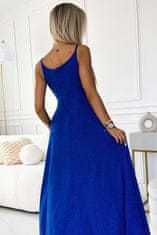 Numoco Dámské šaty 299-17 CHIARA, královská modrá, XXL