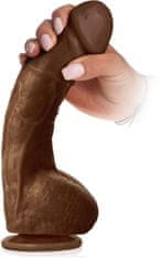 XSARA Velký 23 cm realistický penis - dildo s přísavkou - 73393752