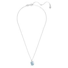 Swarovski Něžný náhrdelník s modrou Labutí Iconic Swan 5680422