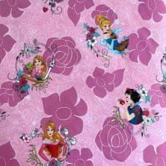 Jerry Fabrics  Povlečení Princezny Pink 02 140x200, 70x90 cm