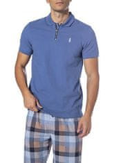 Jockey Pánské Polo Shirt 517018H - Jockey L sv.Modrá