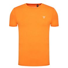 Guess Pánské tričko U94M09K6YW1 - G3G4 oranžová - Guess oranžová L