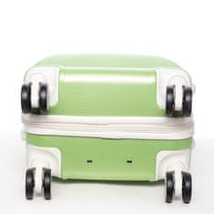 Stylový cestovní ORMI kufr, zelený