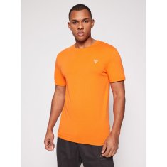Guess Pánské tričko U94M09K6YW1 - G3G4 oranžová - Guess oranžová L