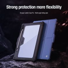 Nillkin Pouzdro na tablet Bumper PRO Protective Stand Multi-angle pro Samsung Galaxy Tab S9 FE+ Black