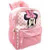Dětský předškolní batůžek s přední kapsou Minnie Mouse