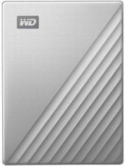 Western Digital WD My Passport Ultra - 5TB (pro MAC), stříbrná (WDBPMV0050BSL-WESN)