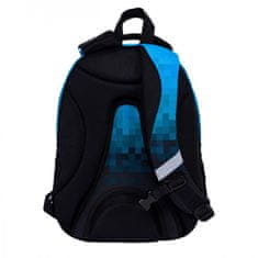Astra Školní batoh pro první stupeň AstraBAG BLUE PIXEL, AB330, 502024092