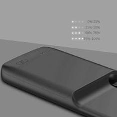 Tech-protect Powercase kryt s baterií na Samsung Galaxy S24 Ultra 5000mAh, černý