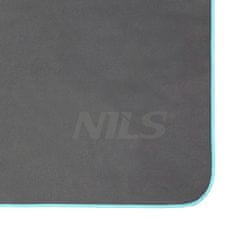 NILS ručník z mikrovlákna NCR13 tm. šedý / modrý