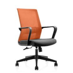 Dalenor Konferenční židle Smart, textil, oranžová