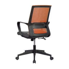 Dalenor Konferenční židle Smart, textil, oranžová