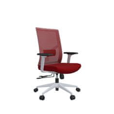 Dalenor Kancelářská židle Snow W, textil, červená