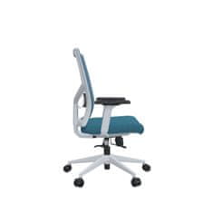 Dalenor Kancelářská židle Snow W, textil, modrá