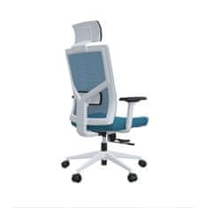 Dalenor Kancelářská židle Snow HB, textil, světle modrá