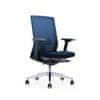 Ergonomická kancelářská židle Alcanto, textil, tmavě modrá
