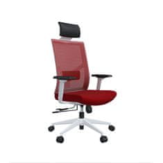 Dalenor Kancelářská židle Snow HB, textil, červená