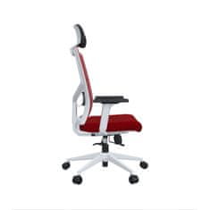 Dalenor Kancelářská židle Snow HB, textil, červená