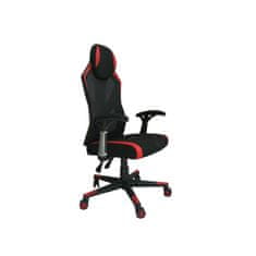 Dalenor Herní židle Gaming Soft, textil, černá / červená