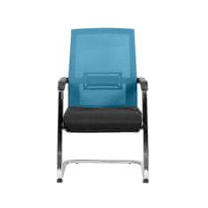 Dalenor Konferenční židli Roma, textil, černá / modrá