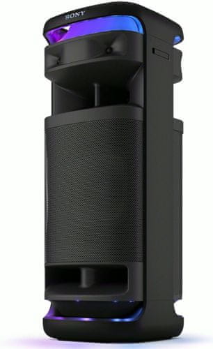 moderní bluetooth reproduktor sony ult tower 10 výkonný zvuk fast pair funkce stereo pair odolnost vodě mobilní aplikace karaoke funkce bezdrátový mikrofon