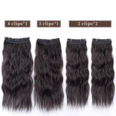 Trendy Vlasy Clip in prodloužení vlasů 4 ks - odstín 6