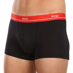 BOSS 5PACK pánské boxerky černé (50489616 999) - velikost XL