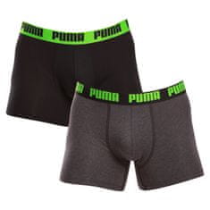 Puma 2PACK pánské boxerky vícebarevné (701226387 018) - velikost L
