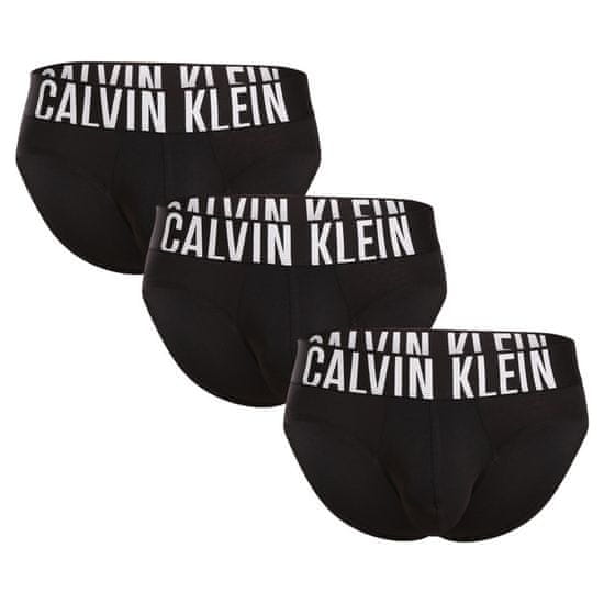 Calvin Klein 3PACK pánské slipy černé (NB3607A-UB1)