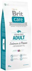 Brit BRIT Care dog Grain free Adult Salmon & Potato 12 kg krmivo pro psy