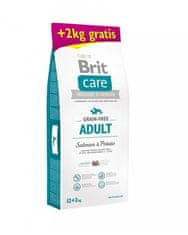 Brit BRIT Care dog Grain free Adult Salmon &amp; Potato 12+2 kg krmivo pro psy