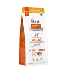 Brit Brit Care dog Hypoallergenic Adult Medium Breed 12 kg + 2 kg krmiva pro psy