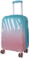 MONOPOL Velký kufr 77cm Marbella Blue/Pink