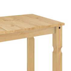 Vidaxl Jídelní stůl Corona 112 x 60 x 75 cm masivní borové dřevo
