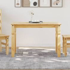 Vidaxl Jídelní stůl Corona 112 x 60 x 75 cm masivní borové dřevo
