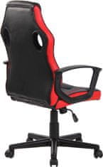 BHM Germany Kancelářská židle Glendale, černá / červená