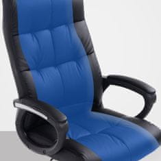 BHM Germany Kancelářská židle Poseidon, syntetická kůže, černá