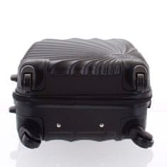 ORMI Originální skořepinový kufr ORMI Damyan, 4 kolečka, velikost I, černá