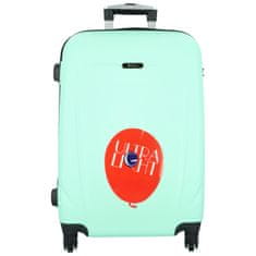 RGL Cestovní kufr Traveler světle zelený vel. M