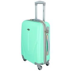 RGL Cestovní kufr Jelly velikost S, světle zelená
