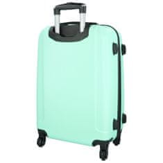 RGL Cestovní kufr Traveler světle zelený vel. M