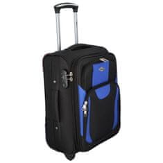 RGL Cestovní kufr Asie velikost S, černá-modrá