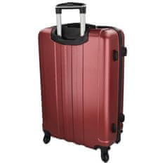 RGL Cestovní kufr Normand Marron, hnědočervená M